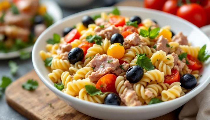 Pasta fredda con il tonno