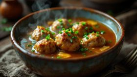 Polpettine in brodo