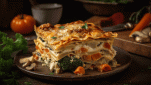 Lasagne tripudio di verdure
