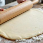 Lavorazione impasto tigelle