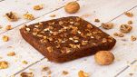 Torta light di avena, noci e cioccolato