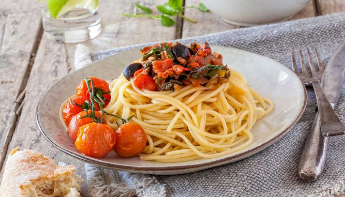 Spaghetti alle melanzane