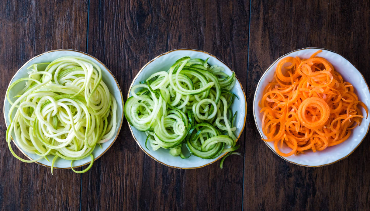Spaghetti di verdure: come farli e cosa usare