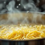 La cottura degli spaghetti