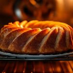 Cottura del ciambellone in forno