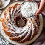 Ciambellone pronto da servire