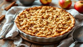 Crumble di mele raffreddato