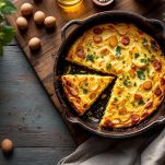 Frittata di patate al forno