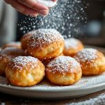 Frittelle alla veneziana pronte