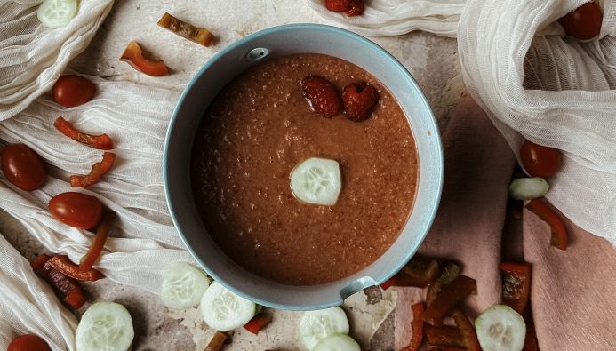 Gazpacho di frutta e verdura