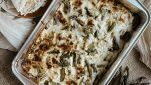 Lasagna di pane carasau e asparagi