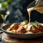 Salsa sulle polpette svedesi