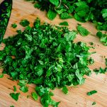 pulite menta e prezzemolo