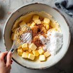 Ingredienti per i biscotti alla cannella