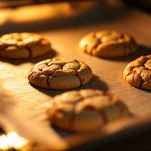 Cottura biscotti alla cannella