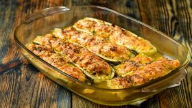 Zucchine ripiene di tonno