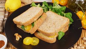 Tramezzini sfiziosi con hummus