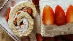 Rotolo Bisquit con Fragole e Mascarpone