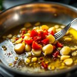 soffritto spaghetti allo scoglio