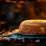 Torta di mele senza uova pronta