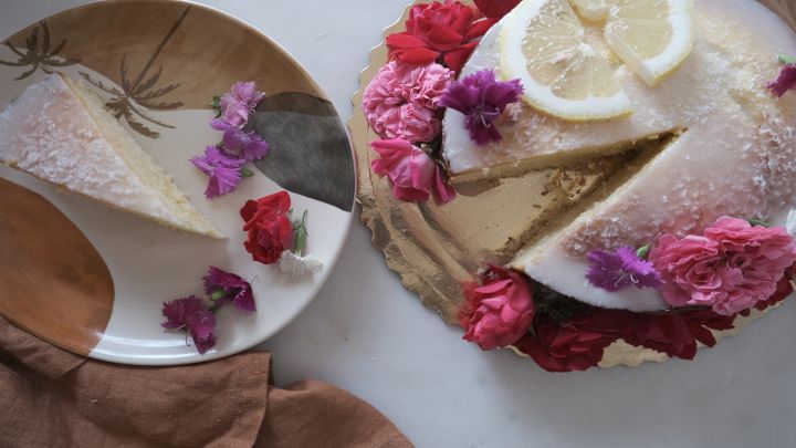 Torta cocco e limone senza glutine