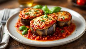 Melanzane ripiene al forno con sugo