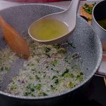 passo3-Risotto raspadura e noci