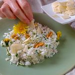 passo4-Risotto raspadura e noci