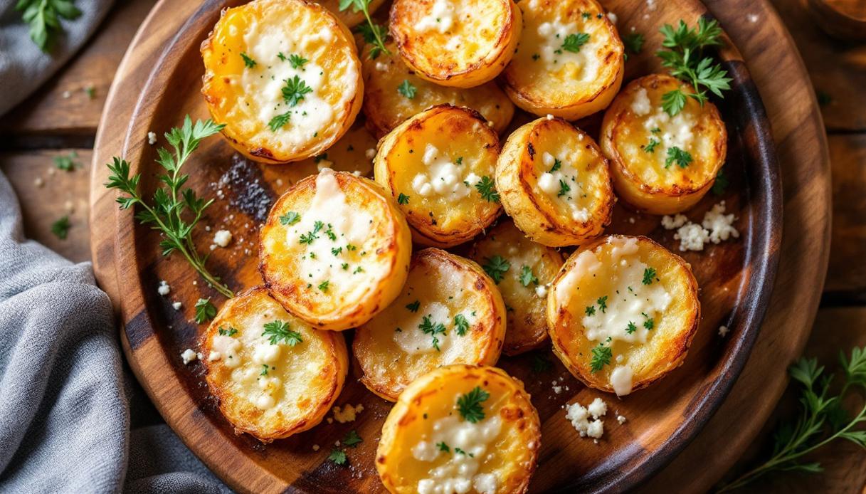Patate al forno gratinate