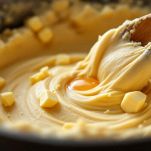 L'aggiunta di burro e uovo