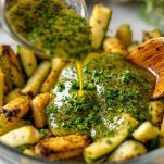 marinata sulle zucchine