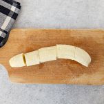 Banana a pezzi