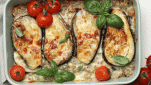 Parmigiana di zucchine e melanzane