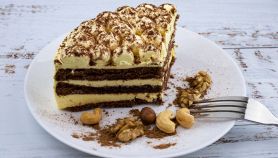 Tiramis&ugrave; light con crema di anacardi e caff&egrave;