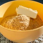 biscotti tritati e burro