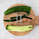 Cetrioli sbucciati