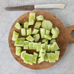 Cetrioli a cubetti