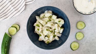 Ciotola di cetrioli alla greca