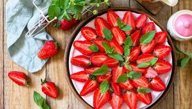 Cheesecake alle fragole senza lattosio