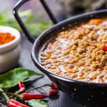 Chili di lenticchie e verdure