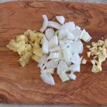 Cipolla, aglio e zenzero