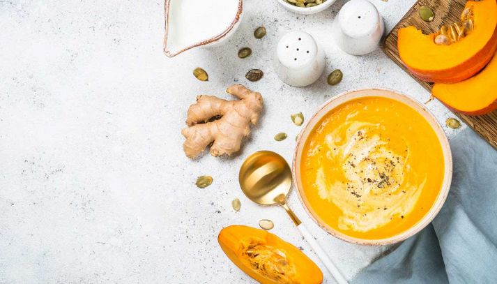 Crema di Zucca e Zenzero senza Lattosio