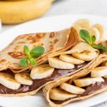 Crepes alla nutella e banana