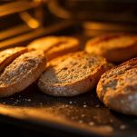 Fette di pane abbrustolite