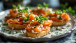 Crostoni al salmone