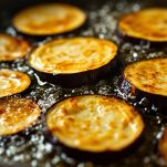 La frittura delle melanzane