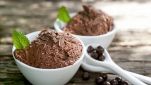Mousse al cioccolato fondente senza zucchero