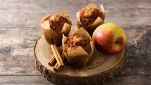 Muffin senza lattosio alle mele e cannella
