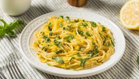 Pasta cremosa al limone senza burro