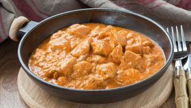 Pollo al curry cremoso senza lattosio